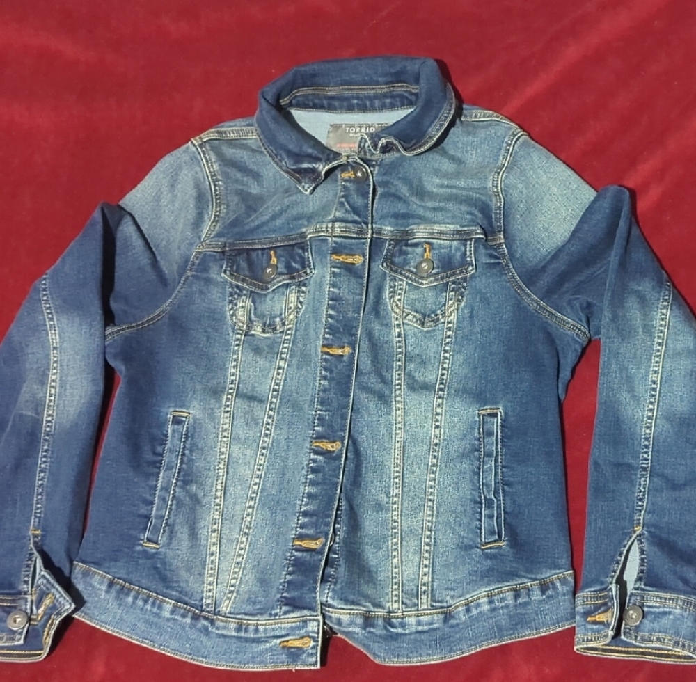 Torrid Classic Blue Denim Jacket